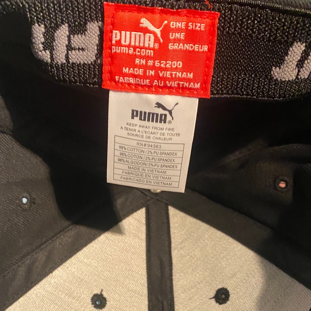 Puma Classic Black Kids Youth Cap Hat - Picture 6 of 6